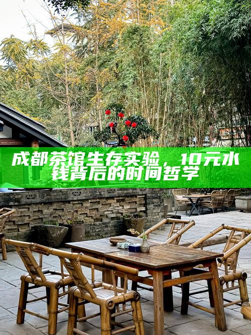 成都茶馆生存实验，10元水钱背后的时间哲学